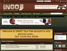 Tablet Screenshot of ingunowners.com